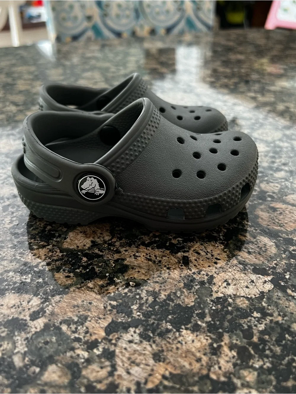 CROCS Kids Classic Clog - Charcoal